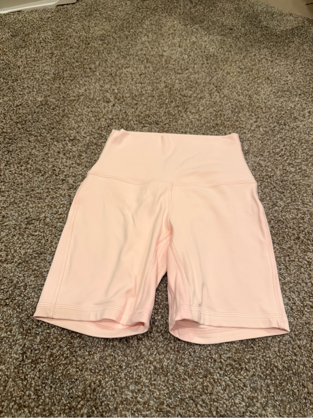 lululemon athletica High-Rise Biker Shorts - Pale Pink